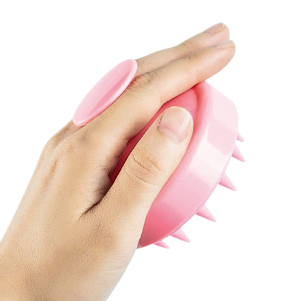 Cepillo Masajeador Pelo de Silicona