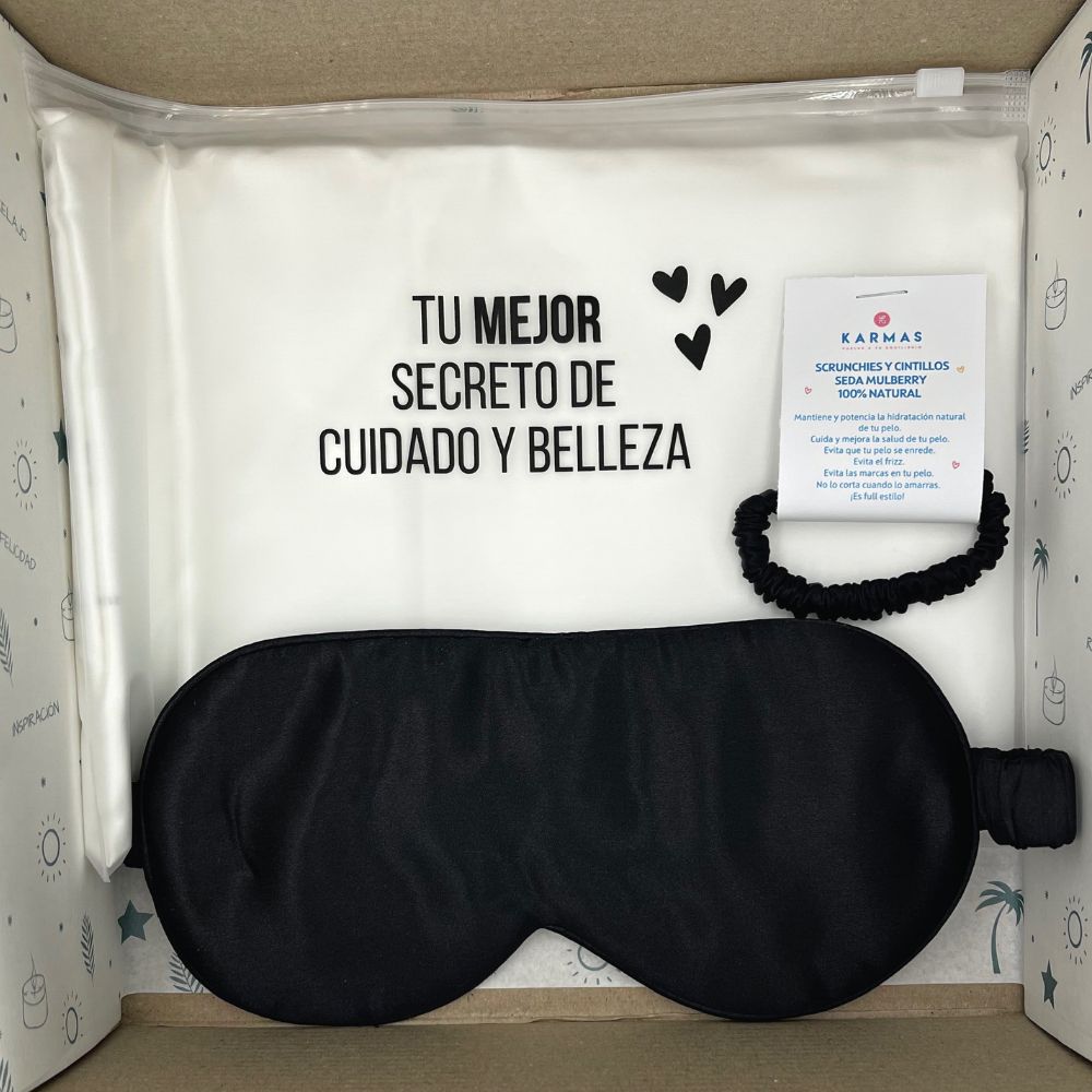 Caja Indispensables Seda (Funda doble cara seda)