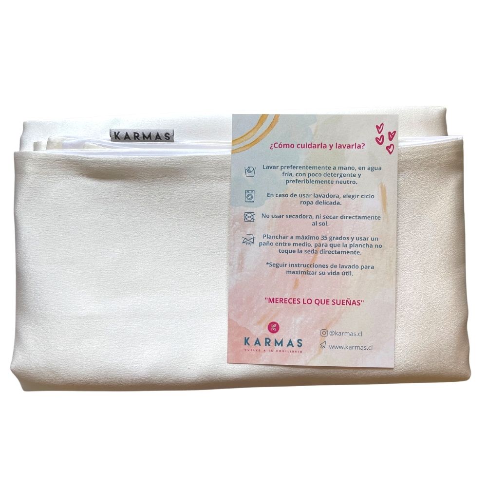 Funda de Almohada doble cara Seda Mulberry Queen