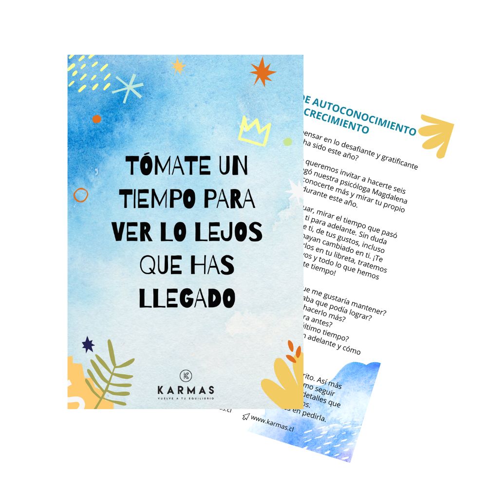 Postal Desafío de Autoconocimiento y Crecimiento personal - DIseño Unisex