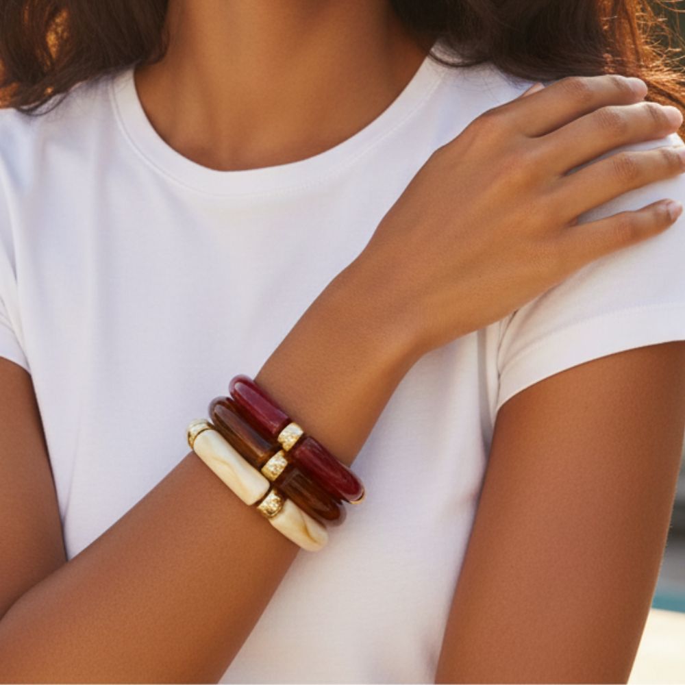 Pack Pulseras Resina