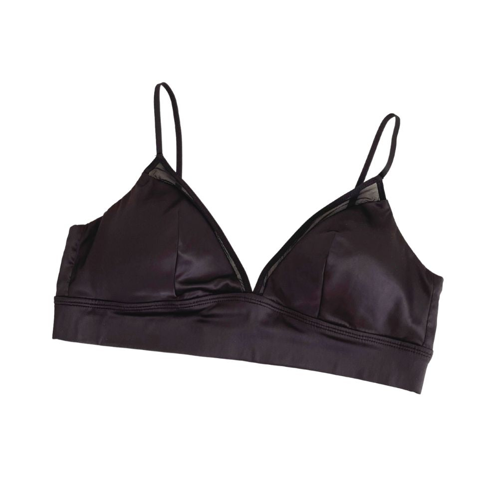 Bralette Peto Seda Mulberry
