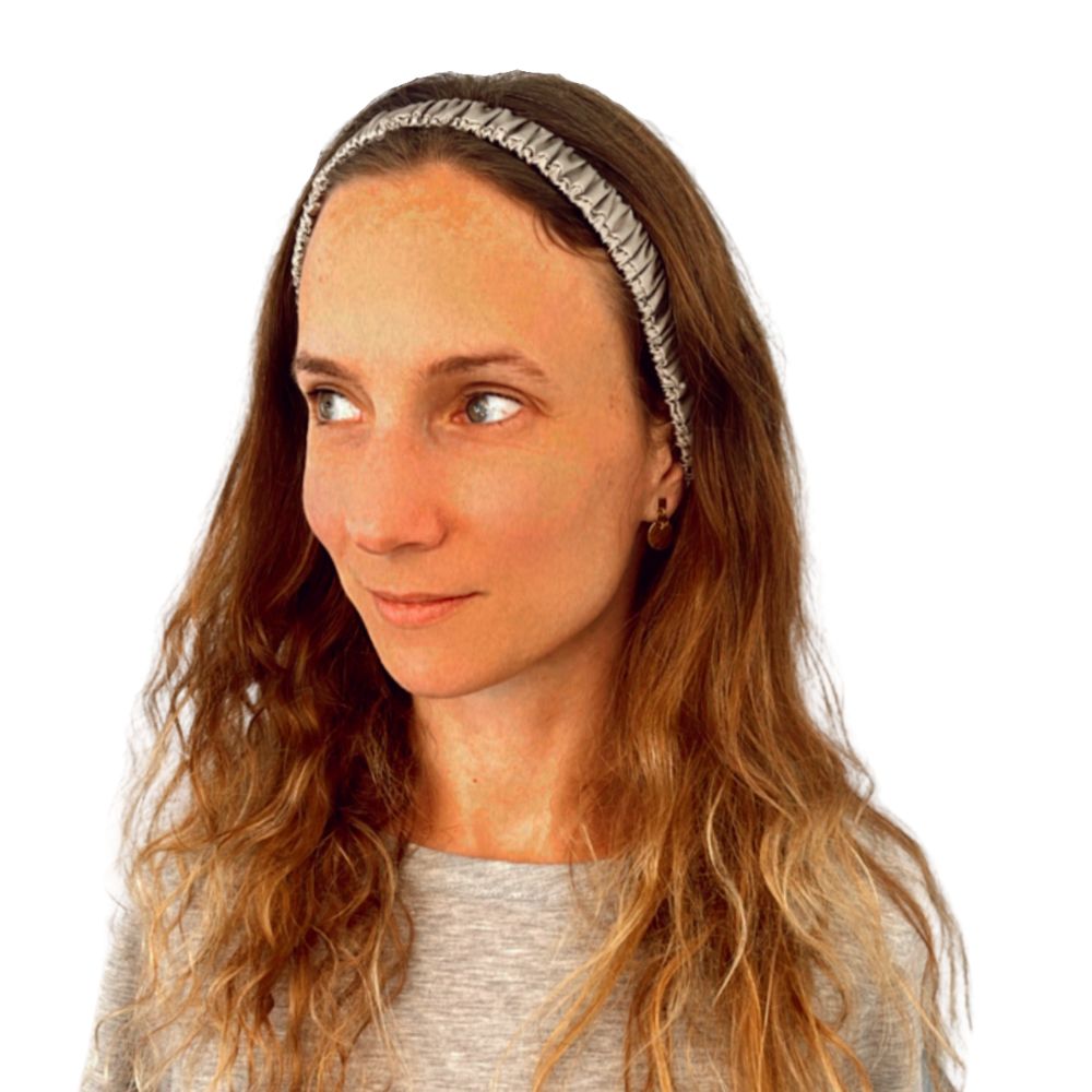 Cintillo delgado skincare de Seda Mulberry