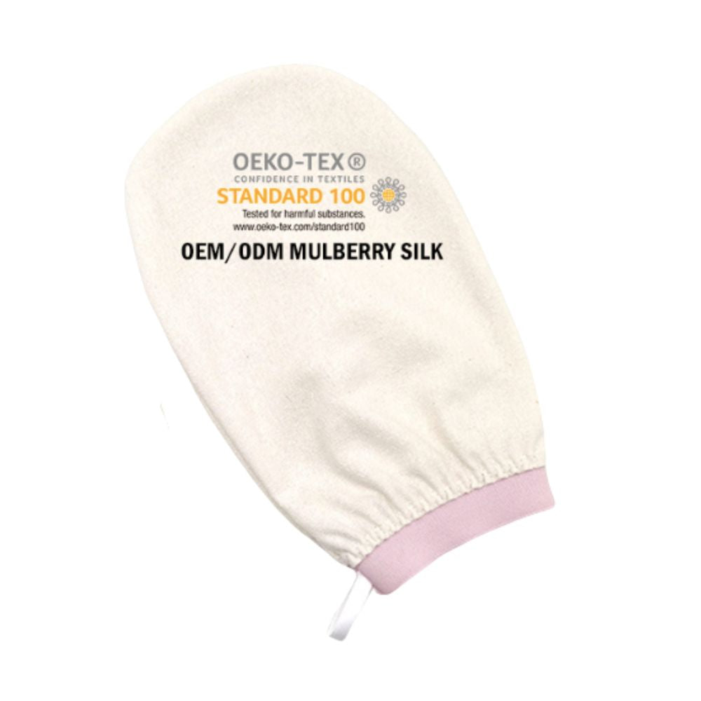 Guante Exfoliante de Seda Natural