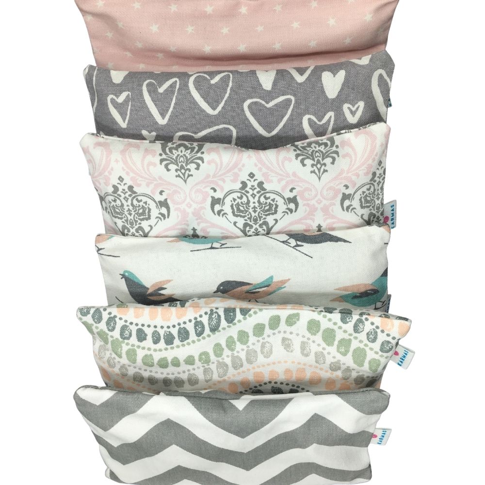 Guatero de semillas, cuarzo, hierbas y aromaterapia - Mediano