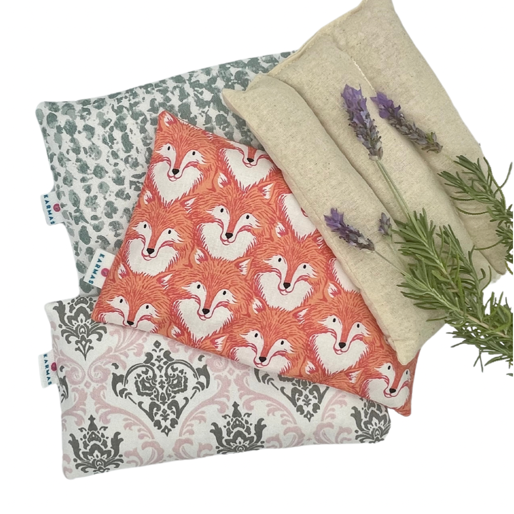 Guatero de semillas, cuarzo, hierbas y aromaterapia - Mediano