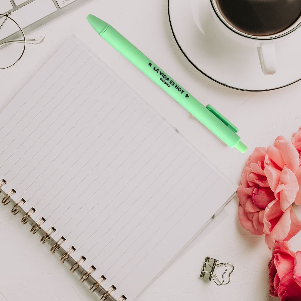 Lápiz frase positiva