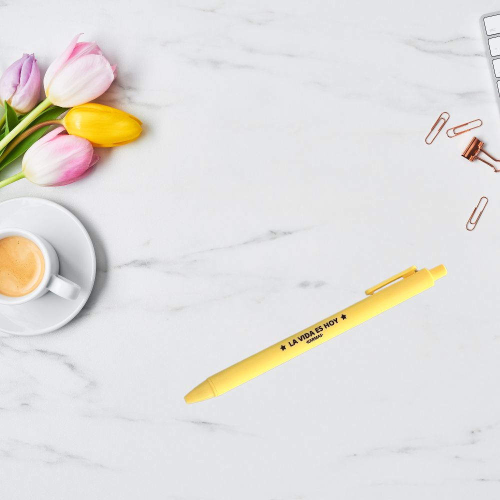 Lápiz frase positiva