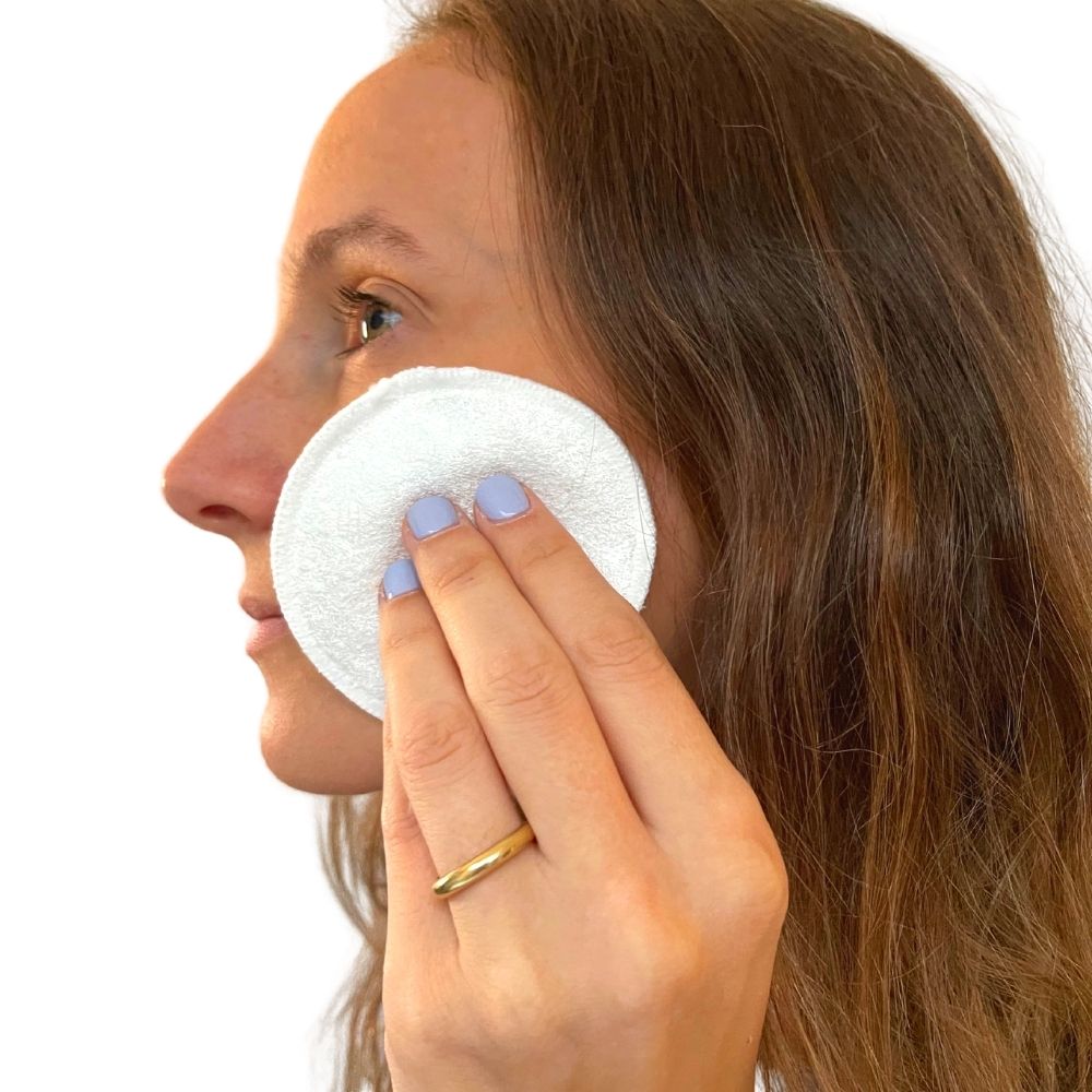 Set Pétalos Desmaquillantes Reutilizables de Algodón de Bambú