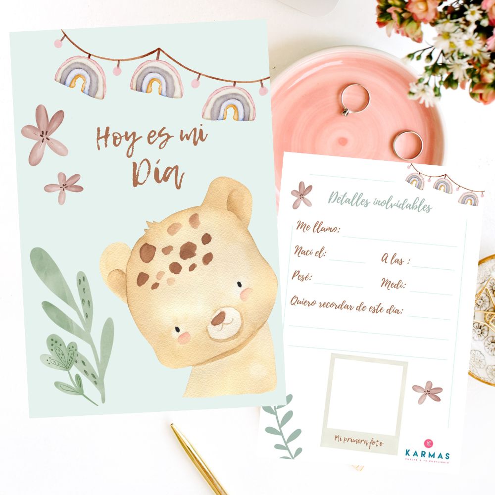 Postal Mom & Baby "Detalles inolvidables"