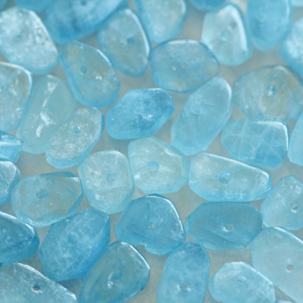 Pulsera Aguamarina piedra de la felicidad y calma