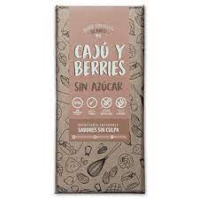 Barra de chocolate blanco caju berries