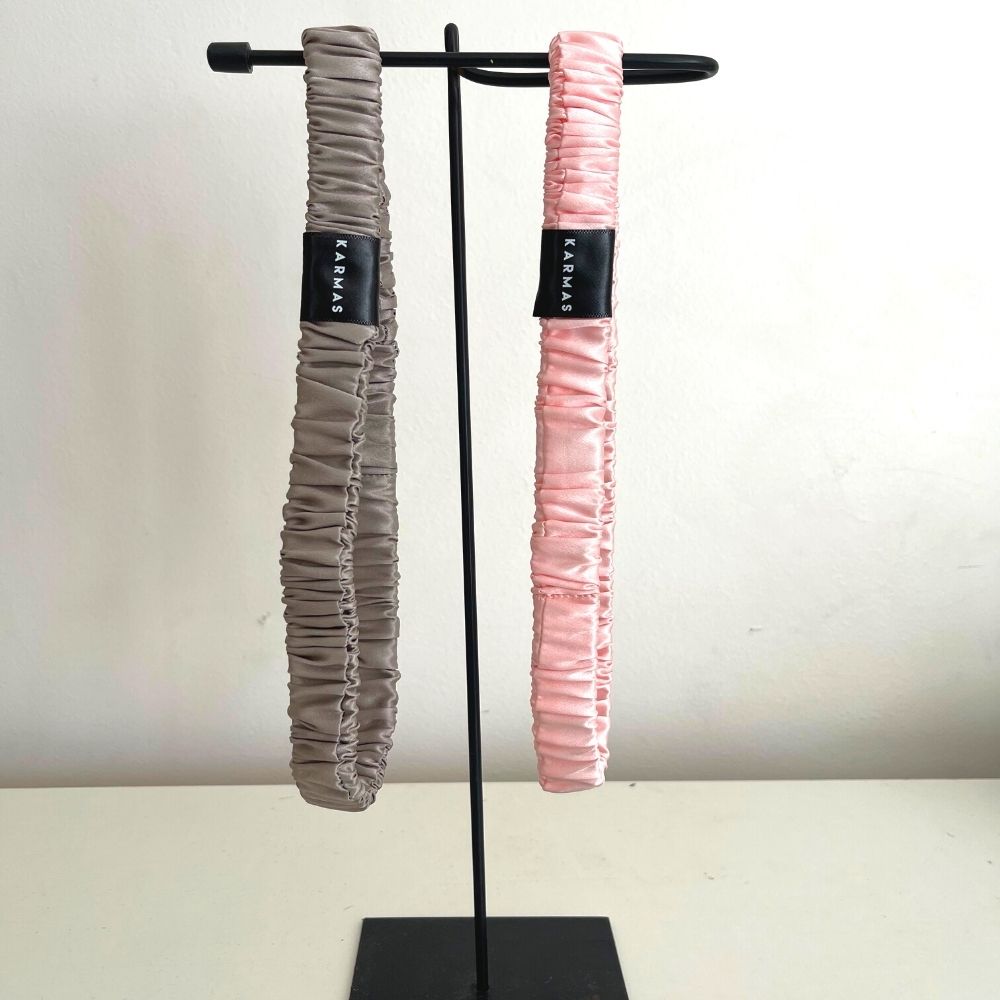 Cintillo delgado skincare de Seda Mulberry