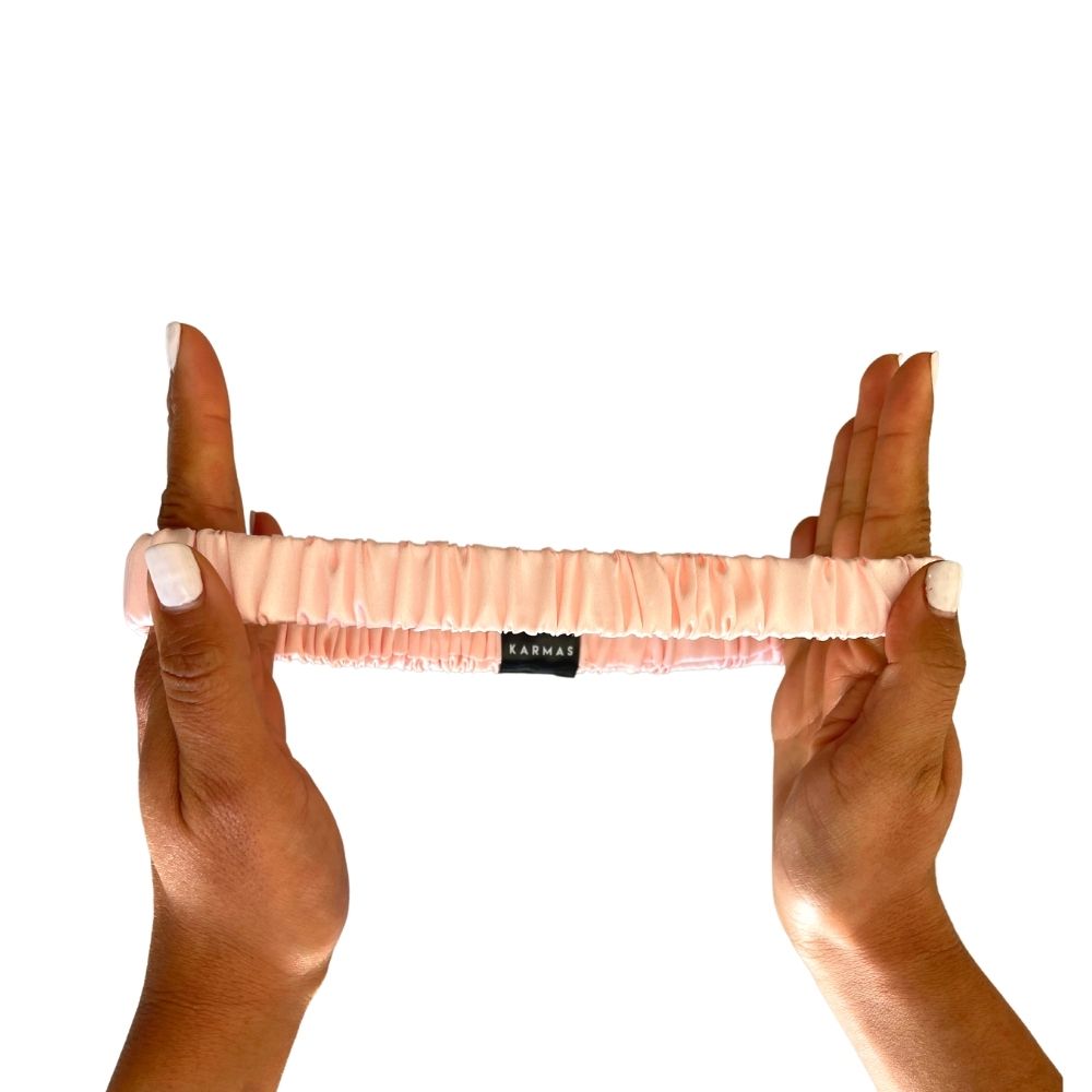 Cintillo delgado skincare de Seda Mulberry