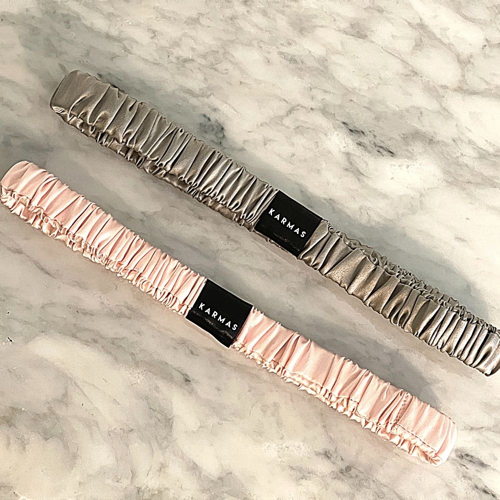 Cintillo delgado skincare de Seda Mulberry