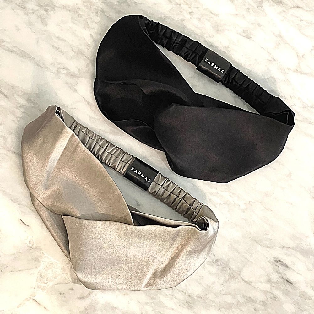 Cintillo Diadema de Seda Mulberry