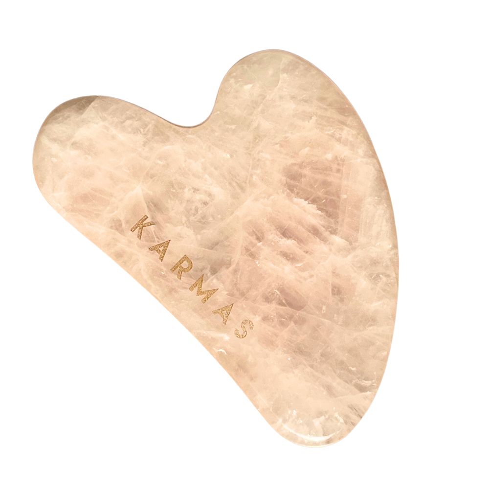 Guasha Facial Cuarzo Rosa