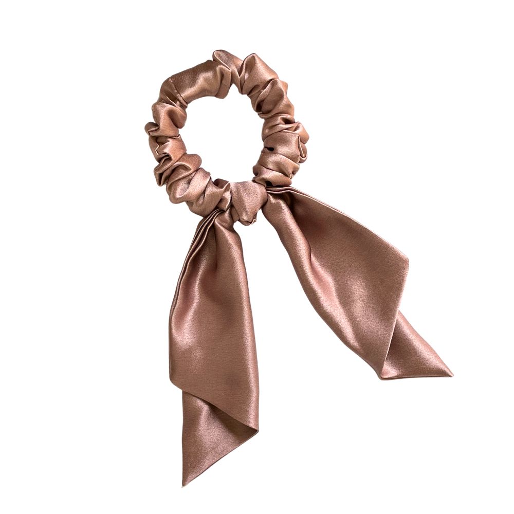 Scrunchie Lazo Seda Mulberry