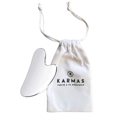 Guasha Facial Acero Inoxidable