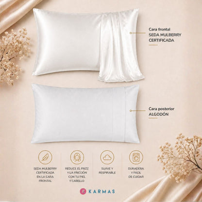 Caja Duerme como Reina con funda de seda (+ de $76.000 en productos)