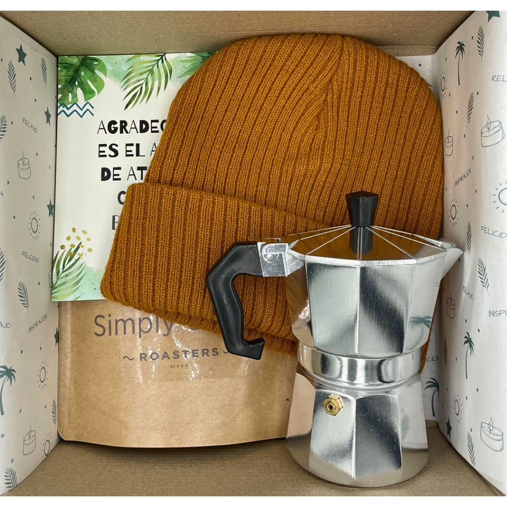 Caja de Regalo Hombre Cafetero