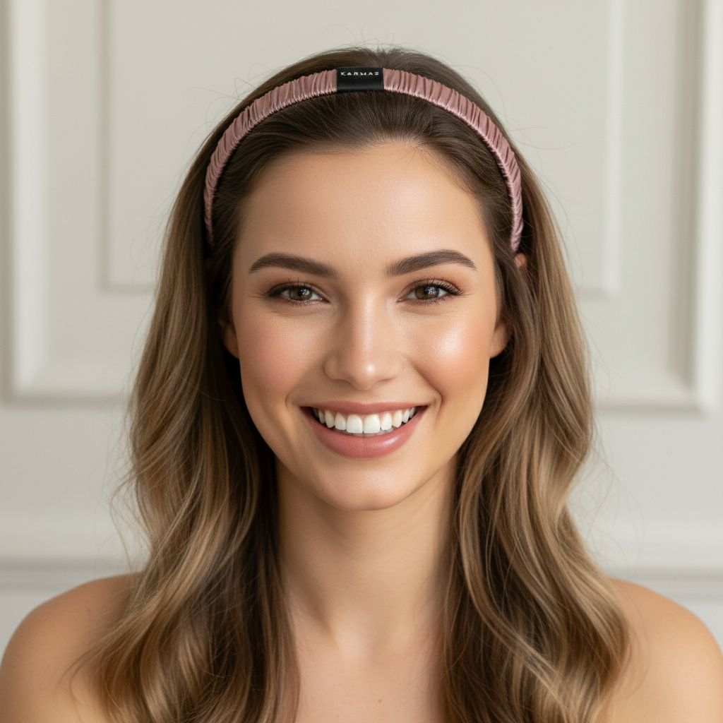 Cintillo delgado skincare de Seda Mulberry