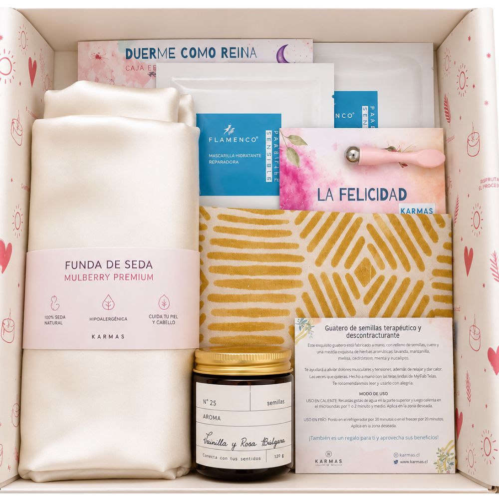 Caja Duerme como Reina en seda (+ de $70.000 en productos)