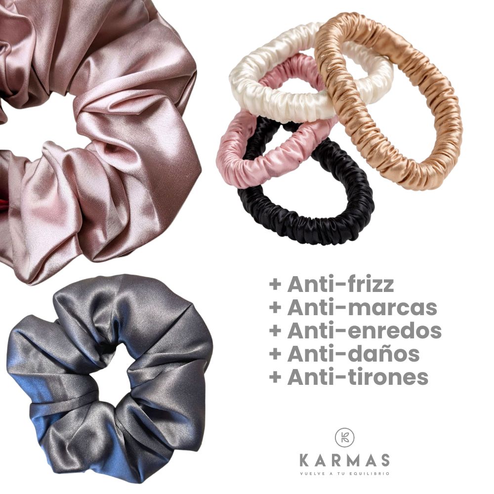 Pack Ritual de Seda | Funda, Antifaz y Scrunchie