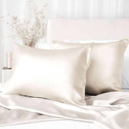 Pack Doble Funda de Almohada Seda Mulberry (2 unidades)