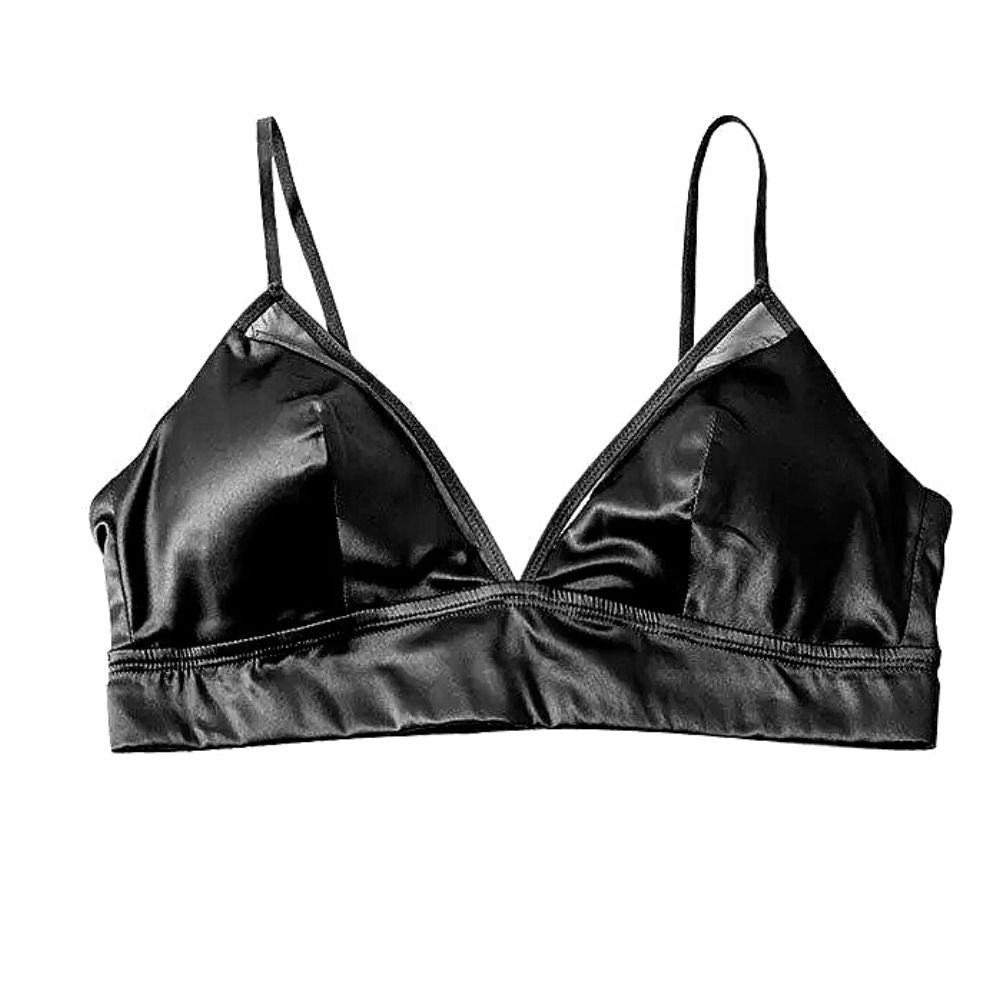 Bralette Peto Seda Mulberry