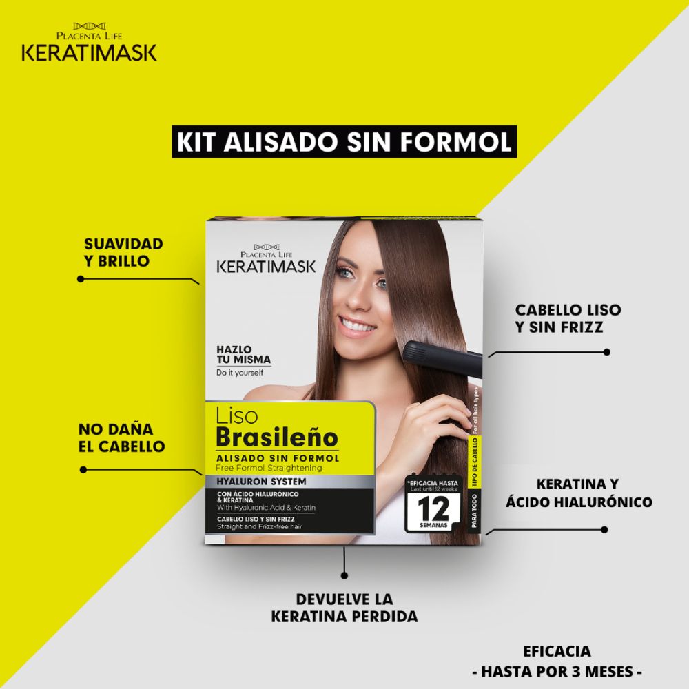 Kit Liso Brasileño Keratimask